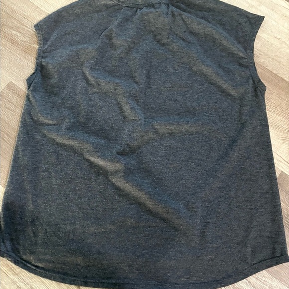 MPG Gray Relaxed Muscle Tee - Picture 4 of 4